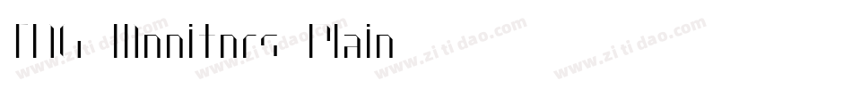 TNG Monitors Plain字体转换